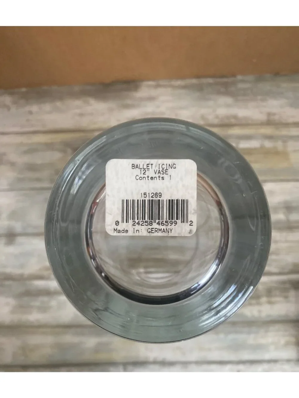 Waterford Crystal Ballet Icing Etched Swirl Vase 12